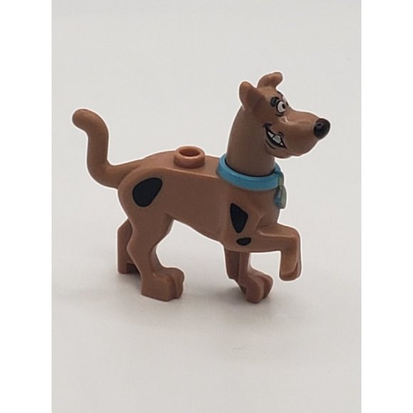 Lego Scooby-Doo Dog 75904 Walking W/ Medium Azure Collar Minifigure C0465 - Picture 5 of 8